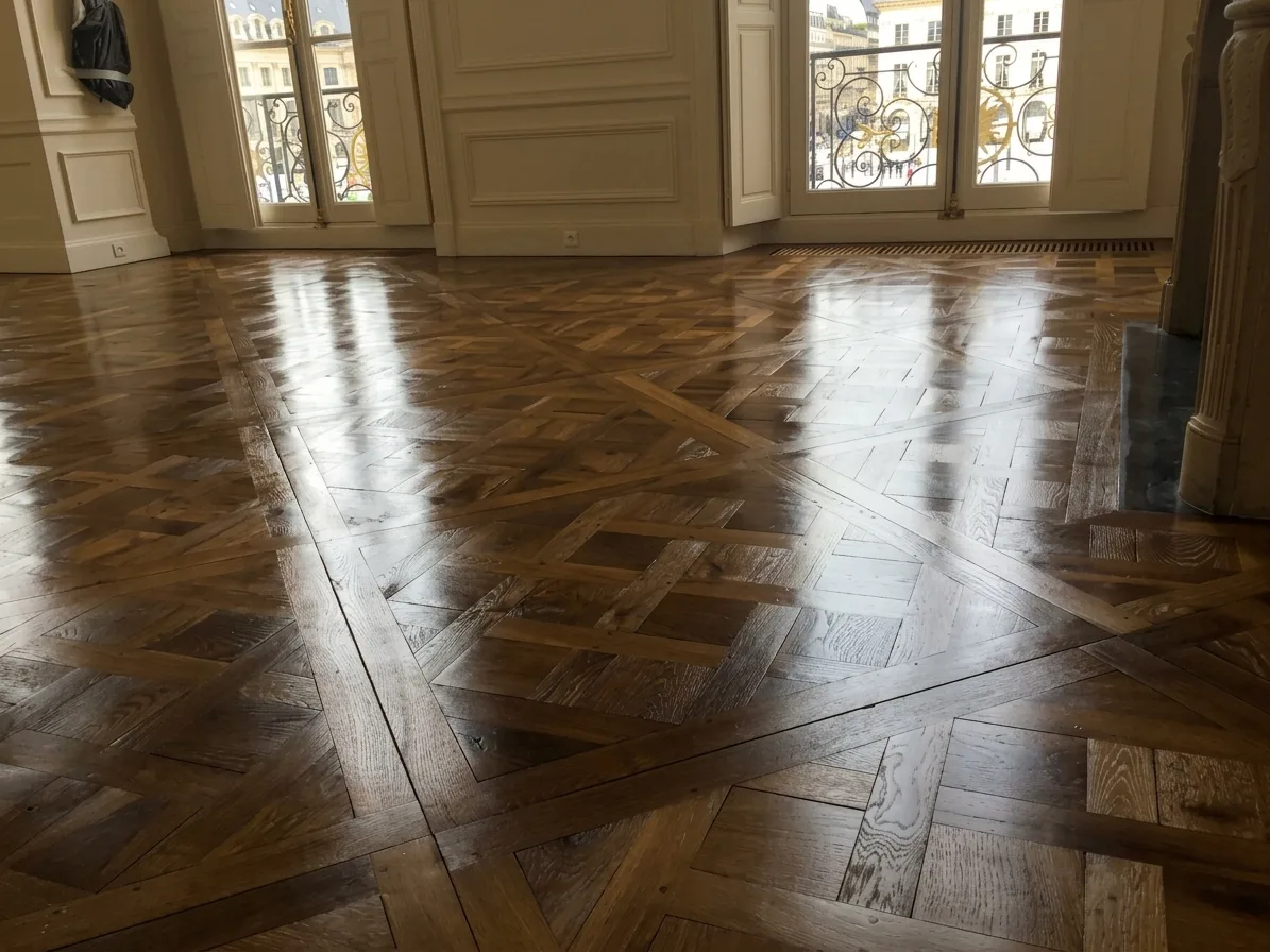 Pose de parquet
